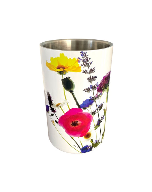 wine chiller, wine chillers, gift ideas, wine, beverage, beer, soda, drinkware, drinks, drink holder, floral art, botanical art, flower gifts, luxury gifts, maz ghani