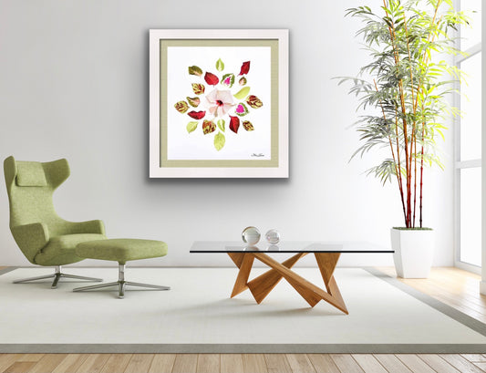 Harmony Framed Botanical Photo Art Print