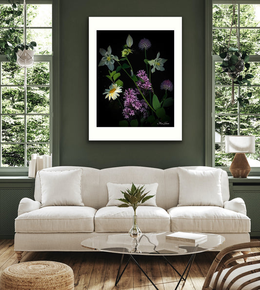 The Chaos of Pollen Botanical Photo Art Print