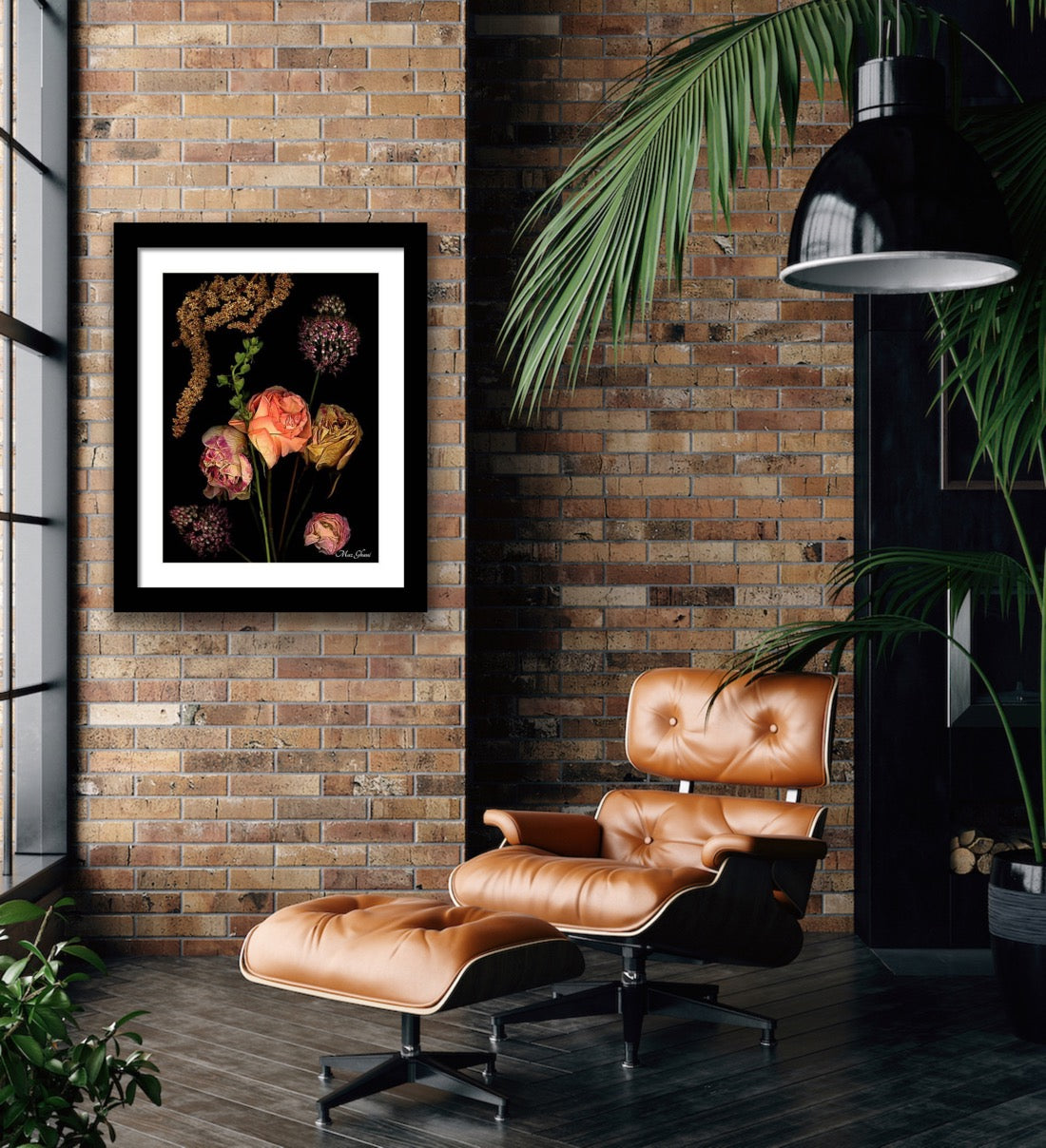 Finalis Framed Botanical Photo Art Print