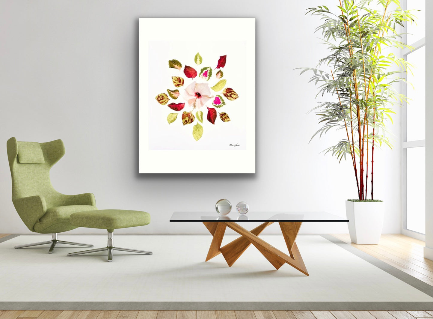 Harmony Botanical Photo Art Print