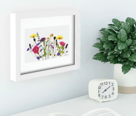 Wild in the Woods Recessed Framed Botanical Art Print