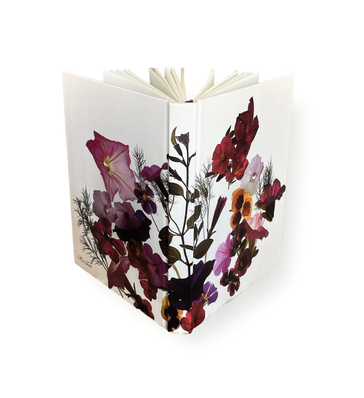 floralis, maz ghani, wildflowers, hardcover journal, journal, book, write, luxury gifts, gifts, shop, colorful, flowers, botanical
