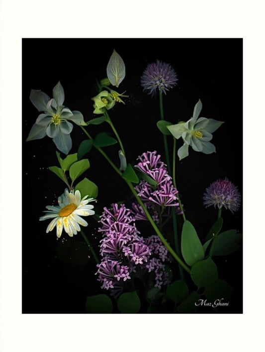 The Chaos of Pollen Botanical Photo Art Print